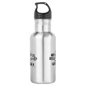 Bedeutende Beziehung Harmonica Edelstahlflasche (Rückseite)