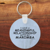 Bedeutende Beziehung Marimba Schlüsselanhänger (Vorderseite)