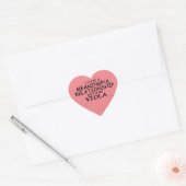 Bedeutende Beziehung Viola Heart Sticker (Umschlag)