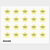 Bedeutende Beziehung Violin Star Sticker (Blatt)