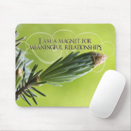 "Bedeutende Beziehungen" Motivation Affirmation Mousepad