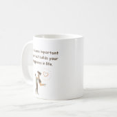 Bedeutende Liebe Niedlich Kaffeetasse (Vorderseite Links)