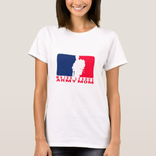 Bedeutende Liga-Armee-Mama T-Shirt