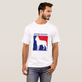 Bedeutende Liga-Belgier Malinois T - Shirt (Vorne ganz)