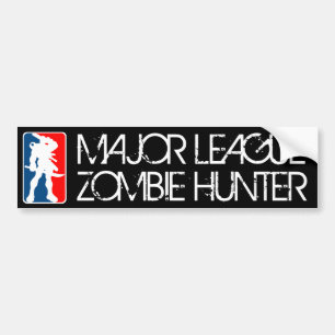 BEDEUTENDE LIGA-ZOMBIE-JÄGER-Autoaufkleber Autoaufkleber