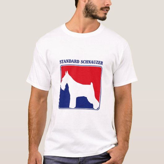 Bedeutende Ligastandardschnauzer-T - Shirt (Vorderseite)