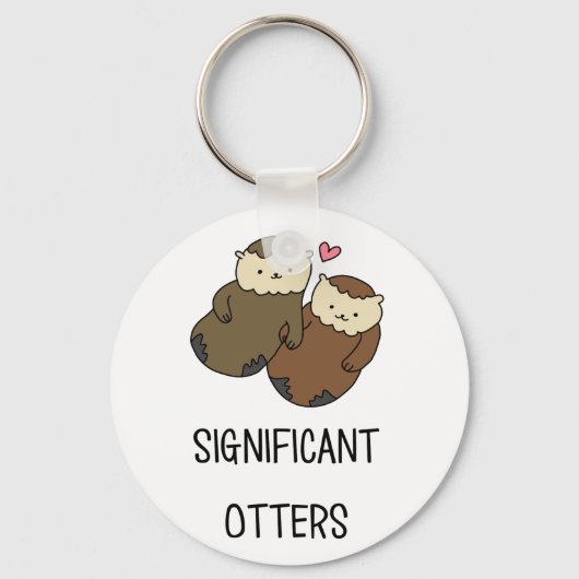 BEDEUTENDE OTTERS-Shirts, Zubehör Schlüsselanhänger (Vorderseite)