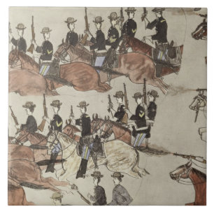 Bedeutenden Rückzug Marcus Renos vor dem indischen Fliese