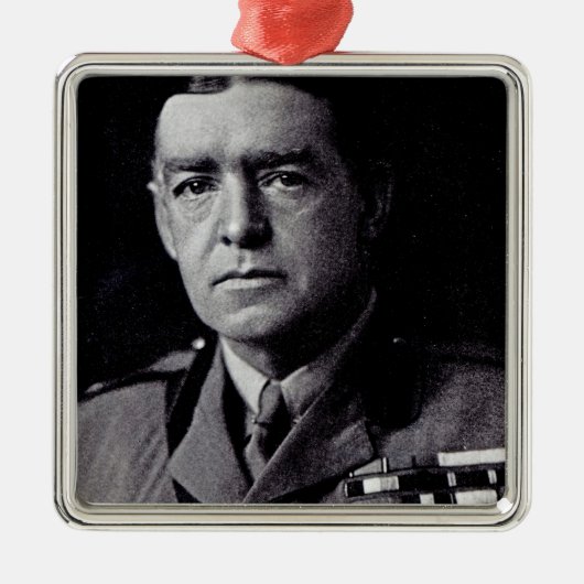 Bedeutender Sir Ernst Shackleton Ornament Aus Metall (Vorne)
