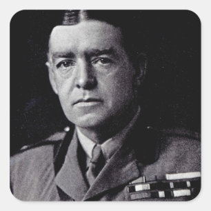 Bedeutender Sir Ernst Shackleton Quadratischer Aufkleber