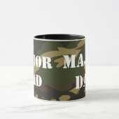 Bedeutender Vater, Camouflage-Militär Tasse (Zentrum)