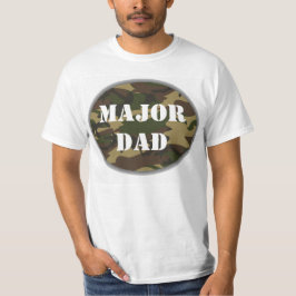 Bedeutender Vater, Camouflage-Militärvatertag T-Shirt