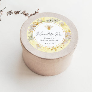 Bedeutet, Aufkleber zu sein. Bienenstück-Brautpart