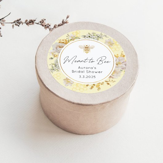 Bedeutet, Aufkleber zu sein. Bienenstück-Brautpart