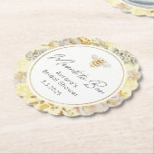 Bedeutet, Aufkleber zu sein. Bienenstück-Brautpart Untersetzer (angewinkelt)