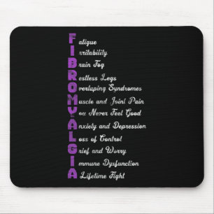 Bedeutet chronische Schmerzen Fibro Fibromyositis  Mousepad