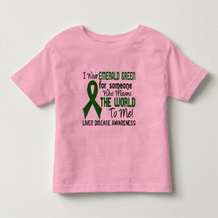 Bedeutet die Welt für mich 2 Lebererkrankungen Kleinkind T-shirt
