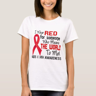 Bedeutet die Welt zu mir 2 AIDS T-Shirt
