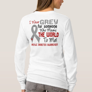 Bedeutet die Welt zu mir 2 Jugenddiabetes T-Shirt