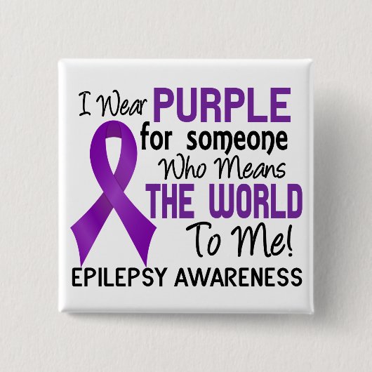 Bedeutet die Welt zu mir Epilepsie 2 Button (Vorderseite)