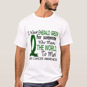 Bedeutet die Welt zu mir Leber-Krebs T-Shirt