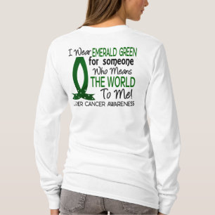 Bedeutet die Welt zu mir Leber-Krebs T-Shirt