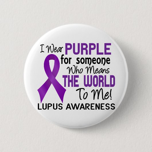 Bedeutet die Welt zu mir Lupus 2 Button (Vorderseite)