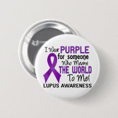 Bedeutet die Welt zu mir Lupus 2 Button (Vorne & Hinten)
