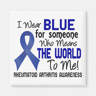 Bedeutet die Welt zu mir rheumatoide Arthritis 2 Magnet