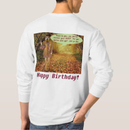 bedeutet langärmeliges Abschlagen. Alles Gute zum  T-Shirt