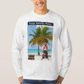 bedeutet langärmeliges Abschlagen. Alles Gute zum T-Shirt (Vorderseite)