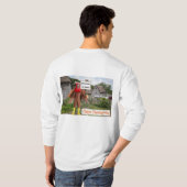 bedeutet langärmeliges Abschlagen. Frohes Erntedan T-Shirt (Schwarz voll)