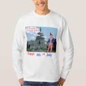 bedeutet langärmeliges Abschlagen. Glücklicher 4.  T-Shirt (Vorderseite)