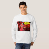 bedeutet langärmeliges Abschlagen. Happy Chinesisc T-Shirt (Vorne ganz)