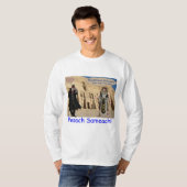 bedeutet langärmeliges Abschlagen. Happy Passover. T-Shirt (Vorne ganz)