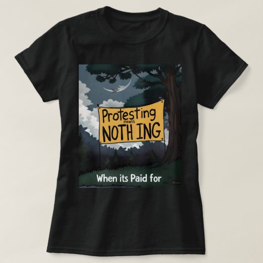 Bedeutet Nichts (noth ing!) Nr. 6  T-Shirt (Design vorne)