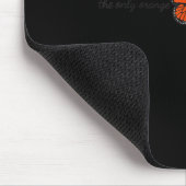 Bedeutsam Der einzige orange Monarch Schmetterling Mousepad (Ecke)