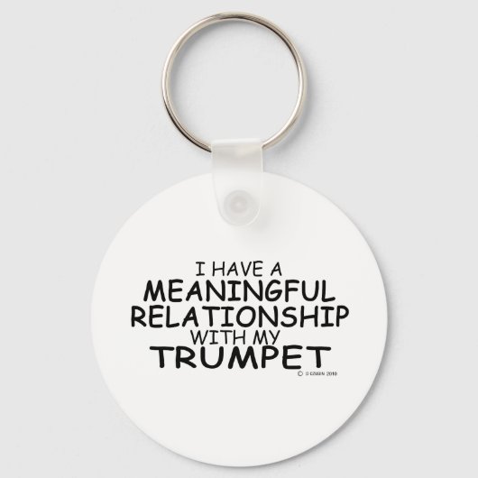 Bedeutsame Beziehung Trumpet Schlüsselanhänger (Vorderseite)