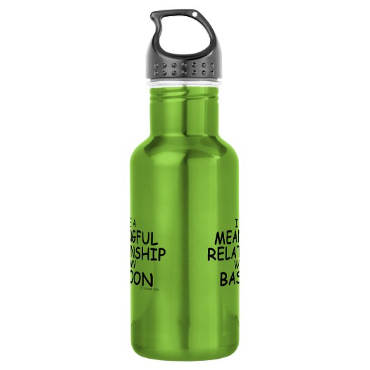 Bedeutsames Beziehungsgeflecht Edelstahlflasche (Rückseite)