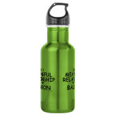 Bedeutsames Beziehungsgeflecht Edelstahlflasche (Vorderseite)