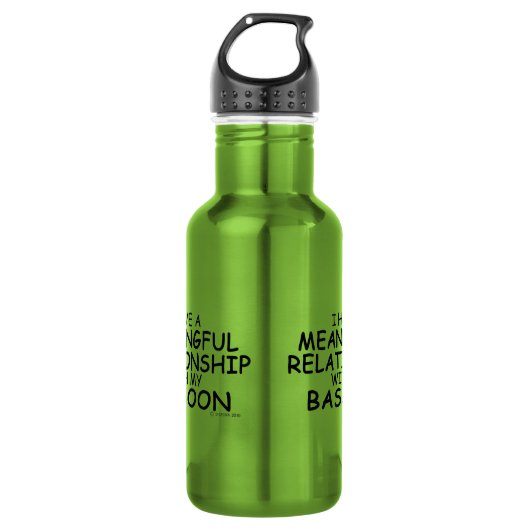 Bedeutsames Beziehungsgeflecht Edelstahlflasche (Vorderseite)