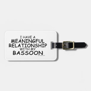 Bedeutsames Beziehungsgeflecht Gepäckanhänger