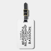 Bedeutsames Beziehungsgeflecht Gepäckanhänger (Vorderseite vertikal)