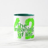 Bedeutung 42 der Leben-Tasse - wählen Sie Art u. Tasse (Zentrum)