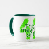 Bedeutung 42 der Leben-Tasse - wählen Sie Art u. Tasse (Vorderseite Links)