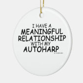 Bedeutung der Beziehung Autoharp Keramikornament (Links)