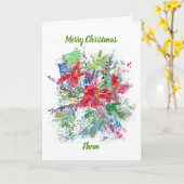 Bedeutung der Familie, personalisierter Überlebens Karte (Gelbe Blume)