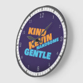 Bedeutung des Namens Kevin | Wall-Uhr Große Wanduhr (Winkel)