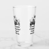 Bedeutung eines Motorradfahrers Glas (Links)