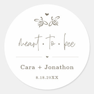 Bedeutung für Honig Jar Gefallen / Saatpacketaufkl Runder Aufkleber